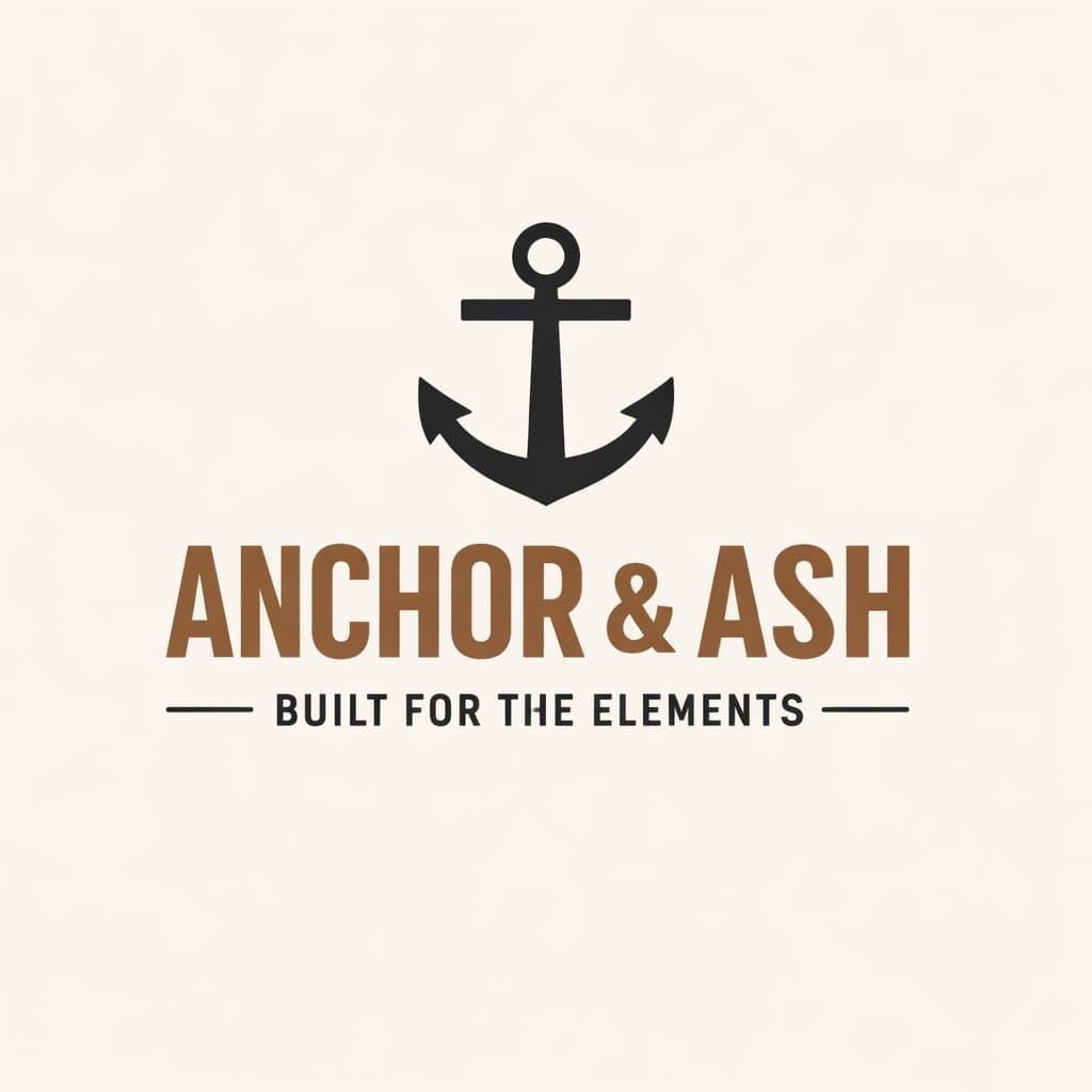 Anchor & Ash logo — Built for the Elements